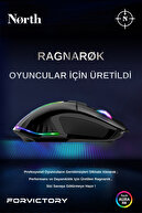 Ragnarok RGB 12،800 DPI 400 IPS 50G PMW3389 Macrol Gaming Player Mouse-thumb