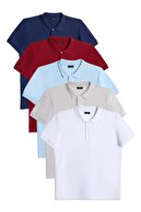 Burgundy-Gray-Navy-White-Blue