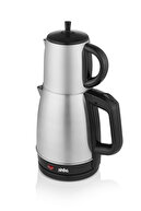 STM - 5845 Inox Tea Maker and SCM - 2967 Electric Coffee Machine Coffee Turk-thumb