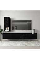 Wood Black/Marble