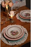 blue linen texture