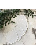 ست 6 عدد دستمال کوکتل ساده | نخودی-thumb