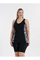 black blue orange pattern
