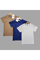 White-dark blue-beige