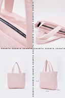 پودر D02 3 قسمت 2 قسمت 2 جیب جزئیات زیپ بسته شدن بوم بازوی و کیف شانه زنان-thumb