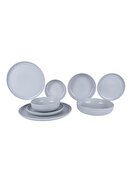 سرویس شام 8 تکه مدرنا برای 2 نفر خاکستری-thumb