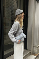 کمربند مفصل شانه کیسه ای Tweed Blue Eleanor-thumb