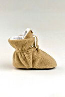 روکش پنبه ارگانیک ، کفش اول کودک ، کودک بدون لغزش ، دمپایی کودک ، چکمه های بژ-thumb