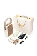 اسپیکر بلوتوث قابل حمل SongBird-HQ 50 وات با میکروفون دوگانه کارائوکه و 6 جلوه صوتی-thumb