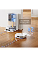 جاروبرقی L10s Pro Ultra Heat Robot White, قدرت مکش 7000Pa-thumb