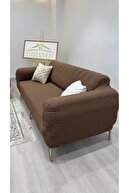 روکش مبل 3 نفره ژاکارد، روکش مبل. الاستیک با کشش کششی (محتویات محصول 1 قطعه)-thumb