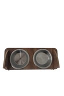 قهوه چوبی دو کانتینر مواد غذایی و آب پیش نویس فولادی را از هم جدا کرد-thumb