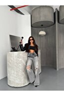 شلوار Palazzo با ساق پا گشاد با طراحی ویژه-thumb