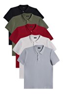 Black-Khaki-Burgundy-Gray-Dark Gray