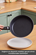 دسته آنتی باکتریال BioDiamond تابه 26 سانتی متری 2.2 لیتری-thumb