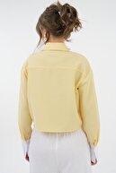 پیراهن محصول راه راه زرد-thumb