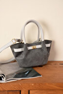 کیف کلاچ کوچک زنانه با جزئیات کمربند-thumb