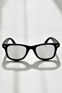 Santiago Black Wayfarer Unisex Cross -cut شیشه های فیلتر نور آبی روشن-thumb