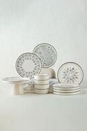 ست صبحانه قومی 11 تکه روی هم برای 6 نفر با بشقاب سرو ایستاده - ست ارائه-thumb