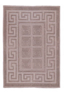 فرش و قالیچه مدرن بافته شده قابل شستشو با پایه بدون لغزش سری بوکل پنبه ای-thumb