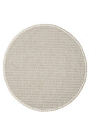 فرش بژ قهوه ای گرد بافته شده اتاق نشیمن آشپزخانه راهرو کف فرش ماشینی فرش 0019 FLAT-thumb