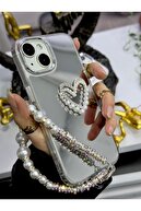 iPhone 13 - 14 - 15 سازگار با آینه های جذاب مدل قلب مدل سیلیکون-thumb