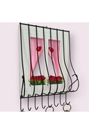 White Frame Pink Flower