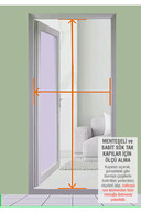 صفحه فلای درب لولایی سفید (عرض: 0-90 سانتی متر. طول: 0-210 سانتی متر) در اندازه دلخواه-thumb
