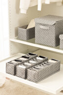 Herringbone Pattern Gray