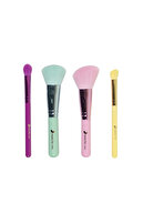 Pro Fun Fair Fair 4 مجموعه برس آرایش رنگی - اندازه کوچک-thumb