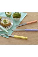 Silver-coloured blades Handles