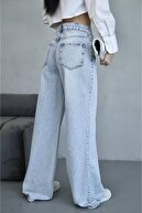 شلوار یونیسکس BAGGY با برش گشاد JEAN DENIM Palazzo-thumb