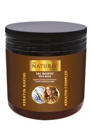 Naturix Tuzsuz Keratin Şampuan 3 Adet 600 Ml Onarıcı Bakım Şampuanı + 500 Ml Keratin Bakım Maskesi