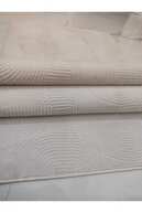 رانر فرش بدون لغزش کرم ریلیف جوی برش پایه-thumb