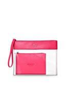 کیف آرایشی - کیف زیبایی شفاف 002 فوشیا 01-thumb