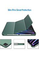 Apple Ipad Pro نسل 4 M2 2022 تبلت 11 اینچی سازگار با قاب هوشمند با روکش هوشمند پایه هوشمند Flip-thumb