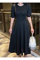 آستین آستین هندوانه سیاه لباس 583151-thumb