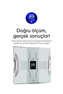 مقیاس تجزیه و تحلیل بدن خانواده بلوتوث سفید Rd 953 اندازه گیری چربی، مایع، عضله، استخوان | ترازوی دیجیتال هوشمند-thumb