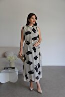Ecru Patterned