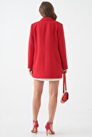 کت کت بلیزر قرمز-thumb