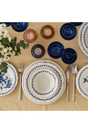 ست شام 24 تکه چینی ونسا 6 نفره آبی-thumb