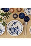 ست شام 24 تکه چینی ونسا 6 نفره آبی-thumb