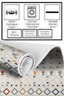 فرش مدرن مدرن قابل شستشو دیجیتال قابل شستشو با دونده فرش سالن حصیری مدرن-thumb