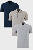 Gray Melange-Indigo-Stone
