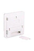 دماسنج اتاق دیجیتال دما و رطوبت سنج رومیزی ساعت زنگ دار Unicrome-thumb