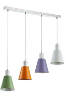 Orange Lilac White