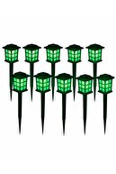 10 Green LEDs