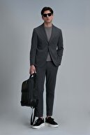 کفش کتانی چرمی مردانه Gage مشکی-thumb