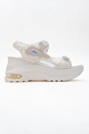 نوار سفید سفید آرتور White White Payet پایه ضخیم صندل های ورزشی-thumb