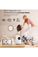 نمای شب جدید Bonoch 7 '' 1080p HD 7800 MAH مانیتور ساعت و دوربین شارژ شده کودک-thumb